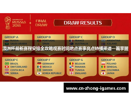 澳洲杯最新赛程安排全攻略观赛时间地点赛事亮点转播渠道一篇掌握